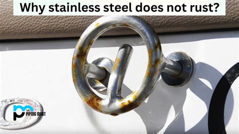 stainless steel does not rust